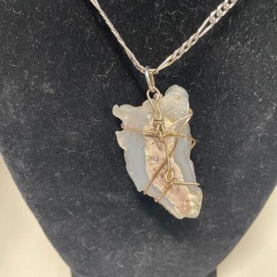 3 large pendant necklaces