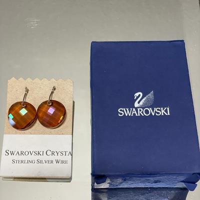 Swarovski crystal earrings