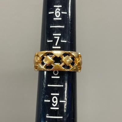 Kenneth Jay Lane for Avon clip on earrings & ring