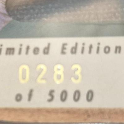 Sale Photo Thumbnail #8: 1997 Ken Griffey Jr No.1 Vote Getter All Star Game #1019 of 5000 W/ COA &
1997 Ken Griffey Jr 50th Home Run #283 of 5000 w/COA
Both cards come with their COA and are both oversized cards