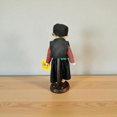 Porcelain Doll in Traditional Dutch (The Netherland) Costume by Waterland