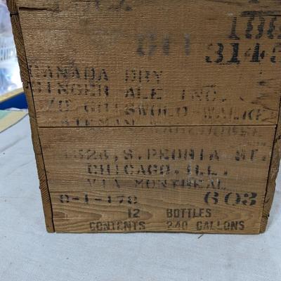 Johnnie Walker Red Label Whiskey Crate