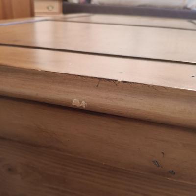 LOT 10: Klaussner JDI Wood Chest