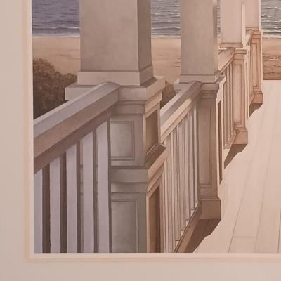 LOT 14: Large Framed Print of Serenity by Daniel Pollera 4ft x 3ft