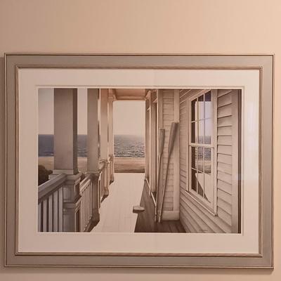 LOT 14: Large Framed Print of Serenity by Daniel Pollera 4ft x 3ft