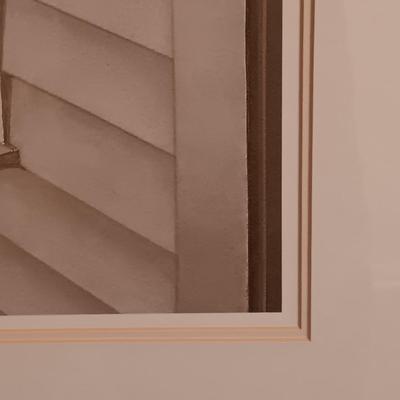 LOT 14: Large Framed Print of Serenity by Daniel Pollera 4ft x 3ft