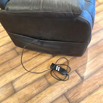 LOT 42: Black Power Lift Recliner (Made for Ashley Furniture Industries, Inc.)