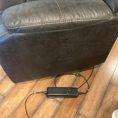 LOT 42: Black Power Lift Recliner (Made for Ashley Furniture Industries, Inc.)