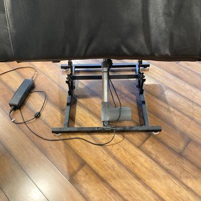 LOT 42: Black Power Lift Recliner (Made for Ashley Furniture Industries, Inc.)