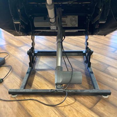 LOT 42: Black Power Lift Recliner (Made for Ashley Furniture Industries, Inc.)