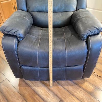 LOT 42: Black Power Lift Recliner (Made for Ashley Furniture Industries, Inc.)