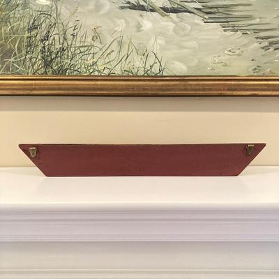 LOT 43: Collection of Nautical Decor - Wall Art, Model Ships, Forschner Knives, Glass Bottle and More