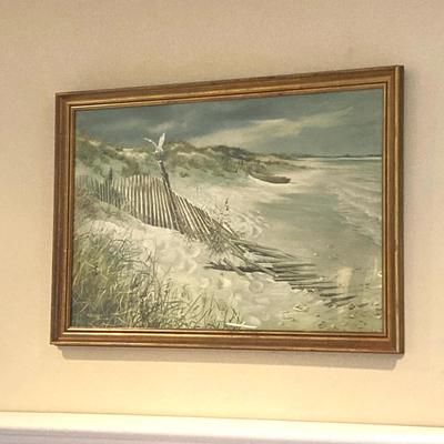 LOT 43: Collection of Nautical Decor - Wall Art, Model Ships, Forschner Knives, Glass Bottle and More