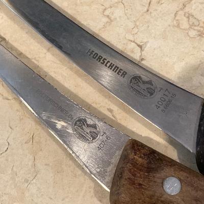 LOT 43: Collection of Nautical Decor - Wall Art, Model Ships, Forschner Knives, Glass Bottle and More