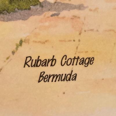 LOT 44: Nautical Collection - Signed and Framed Artwork, Made for Magnolia by Emily West Shrimp Casserole Dish, Bermuda Cutting Board,...