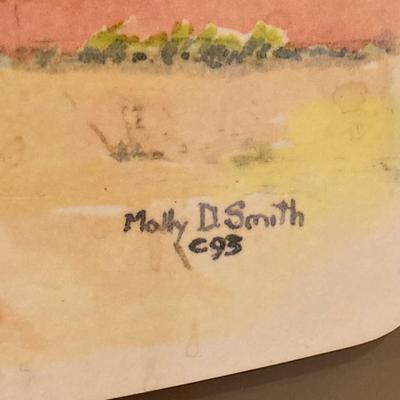 LOT 44: Nautical Collection - Signed and Framed Artwork, Made for Magnolia by Emily West Shrimp Casserole Dish, Bermuda Cutting Board,...