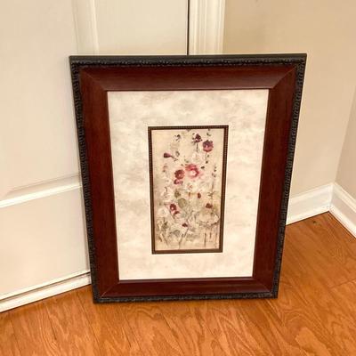LOT 45: Beautiful Framed Work of Art by Cheri Blum