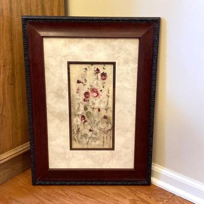 LOT 45: Beautiful Framed Work of Art by Cheri Blum