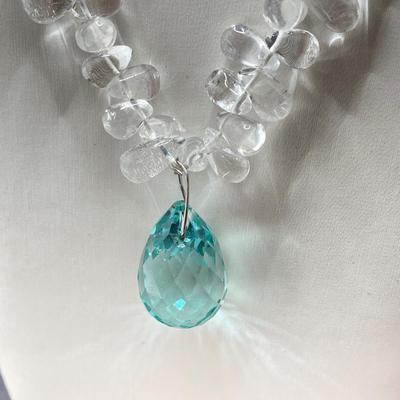 LOT 47: Collection of Glass, Stone and Abalone Shell Jewelry