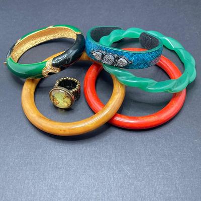 LOT 48: Colorful Fashion Jewelry - Bracelets, Necklaces and More (