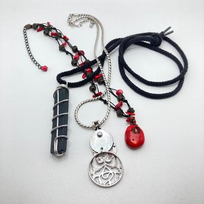 LOT 49: Fashion Jewelry Collection - Pendant Necklaces (Chico's) and More