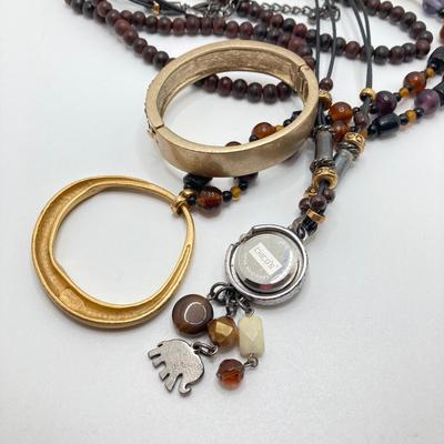 LOT 49: Fashion Jewelry Collection - Pendant Necklaces (Chico's) and More
