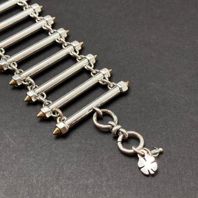 LOT 53: Silver Toned Bracelet Collection - Lucky Brand and More