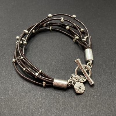LOT 53: Silver Toned Bracelet Collection - Lucky Brand and More