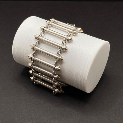 LOT 53: Silver Toned Bracelet Collection - Lucky Brand and More