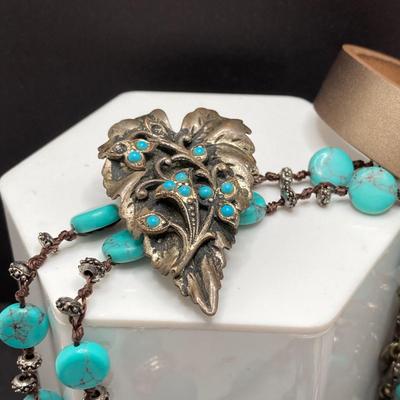 LOT 55: Turquoise Style Fashion Jewelry Collection (Lucky, Li) and More