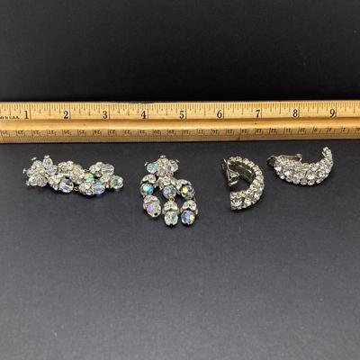 LOT 56: Eye Catching Rhinestone Jewelry - Charter Club, Pearl Craft and More