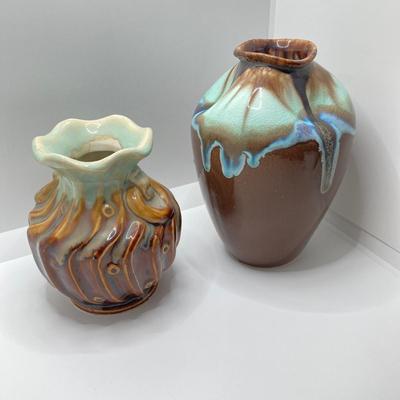 LOT 68: Collection of Beautiful Pottery - Drip Glazed and More