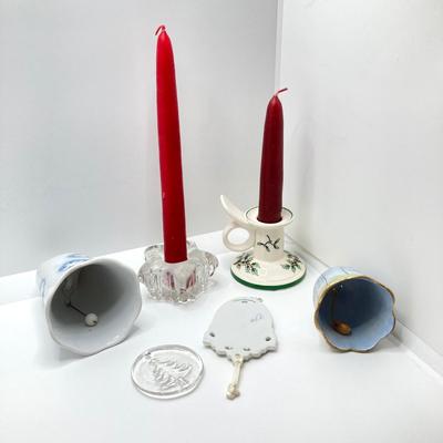 LOT 70: Snowy / Holiday Decor Collection - Franklin Mint, Spode England and More