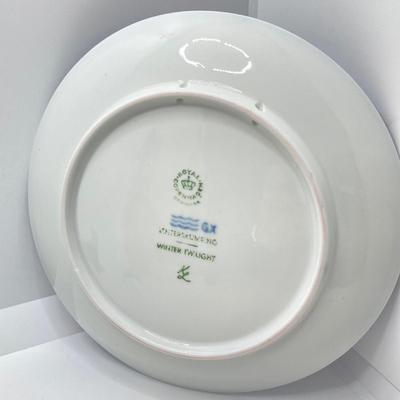 LOT 71: Wildlife Collection - Decorative Plates, Gorgeous Embossed Art Glass Plate and Figurines