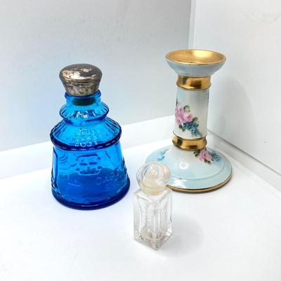 LOT 72: Vintage Art Glass and Perfume Bottles (Ralph Lauren, Shelton, Wheaton and More)