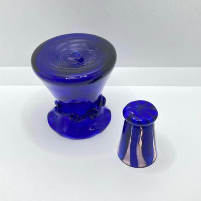 LOT 72: Vintage Art Glass and Perfume Bottles (Ralph Lauren, Shelton, Wheaton and More)