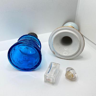 LOT 72: Vintage Art Glass and Perfume Bottles (Ralph Lauren, Shelton, Wheaton and More)