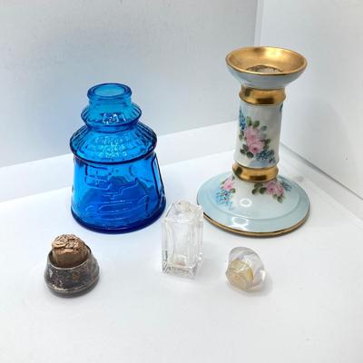 LOT 72: Vintage Art Glass and Perfume Bottles (Ralph Lauren, Shelton, Wheaton and More)