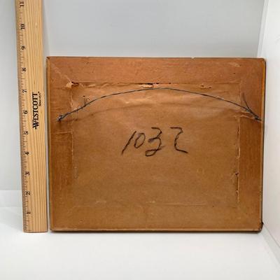 LOT 74: Framed Art Work Collection - Saunders "Daydreams", "Coming Home" with Pair of Rustic Metallic Landscapes