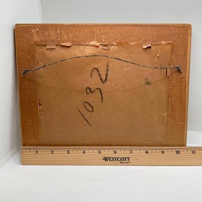 LOT 74: Framed Art Work Collection - Saunders "Daydreams", "Coming Home" with Pair of Rustic Metallic Landscapes