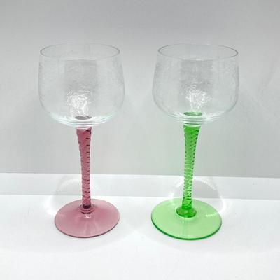 LOT 76: Collection of Crystal - Ralph Lauren Vases, Wine Glasses, Champagne Glasses and Salt and Pepper Shakers