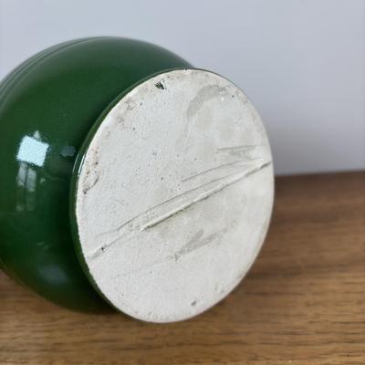 LOT 85: Vintage Green Pitcher, Large Emile Henry Green Mixing Bowl, Tupperware, Rubbermaid (NIP), Pfaltzgraff & More