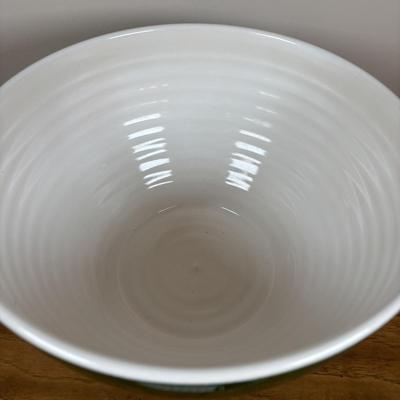 LOT 85: Vintage Green Pitcher, Large Emile Henry Green Mixing Bowl, Tupperware, Rubbermaid (NIP), Pfaltzgraff & More