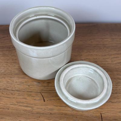 LOT 85: Vintage Green Pitcher, Large Emile Henry Green Mixing Bowl, Tupperware, Rubbermaid (NIP), Pfaltzgraff & More