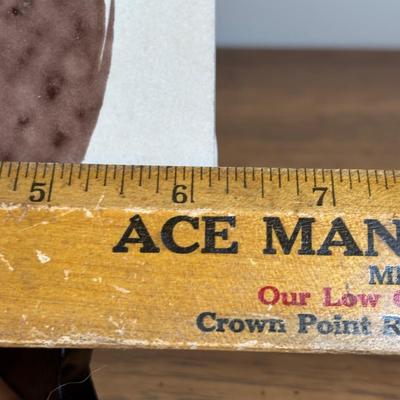 LOT 86: Toole Co. Wooden Salad Bowl Set, Made in England Trivet, Royal China Garden Classic Spinach Salad Bowl, Vtg. Indiana Glass Green...