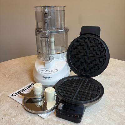 LOT 90: Cuisinart Prep 7 Food Processor & Waffle Maker