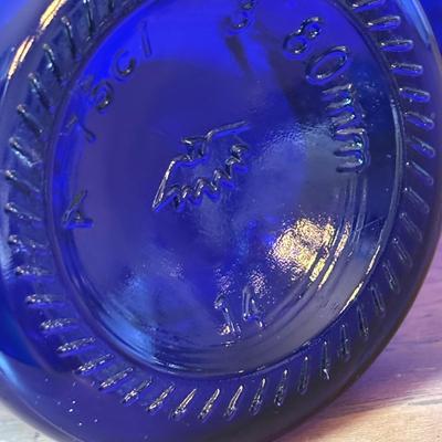 LOT 97: Cobalt Blue Glass & Pottery Collection
