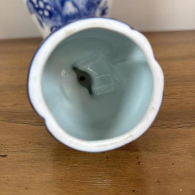 LOT 98: Delft Blue Dutch Boy & Toothpick Holder, OGGI Mini Yellow Canister, Villeroy & Boch Switch 1 (Ava, Caru, & Beala)...