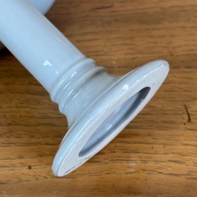 LOT 98: Delft Blue Dutch Boy & Toothpick Holder, OGGI Mini Yellow Canister, Villeroy & Boch Switch 1 (Ava, Caru, & Beala)...