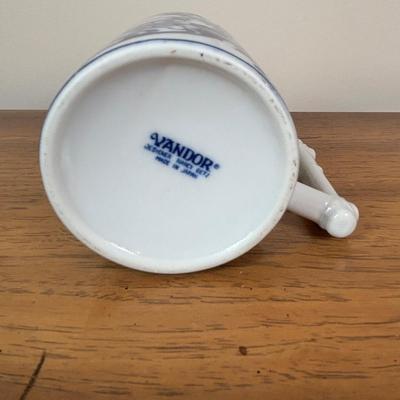 LOT 100: Vintage Old Willow Plate, England, 2-Hand Painted Lusterware Plates, Toyo Hand Painted Dresser Box &Bowl, Porcelain Trinket...